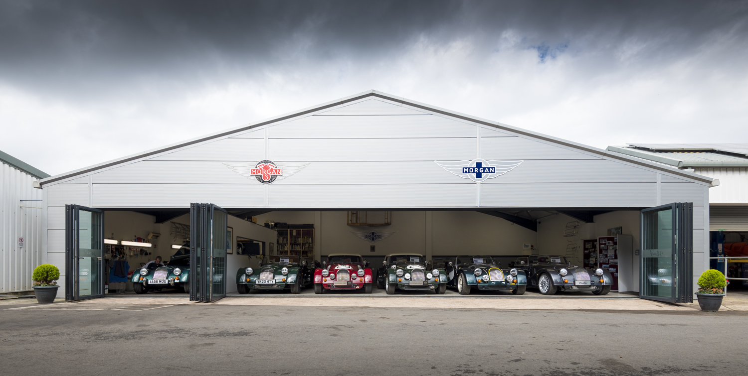 Morgan Car dealership gives new lease of life to showroom with a vast expanse of Origin Bi-folds
