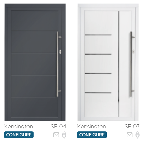 The Kensington range doors