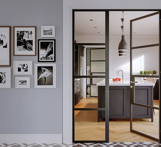 Origin Black Aluminium internal Doors