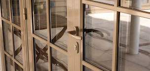 Explaining French door handle options